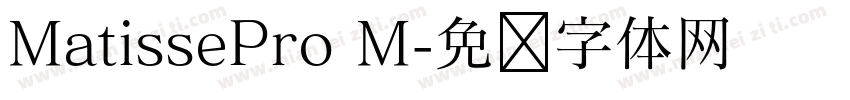 MatissePro M字体转换